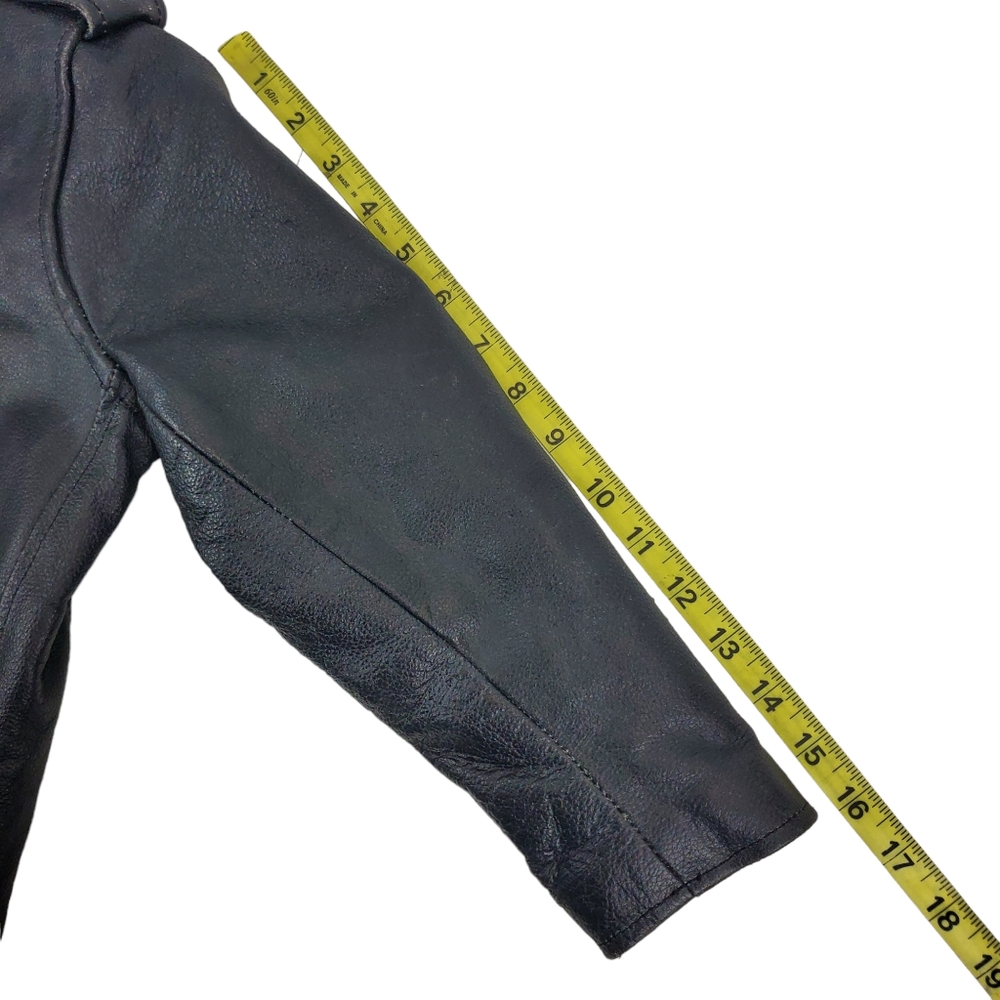 Interstate Leather Jacket Leather Motorcycle Bike… - image 7